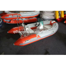 china inflatable fiberglass boat for fishing